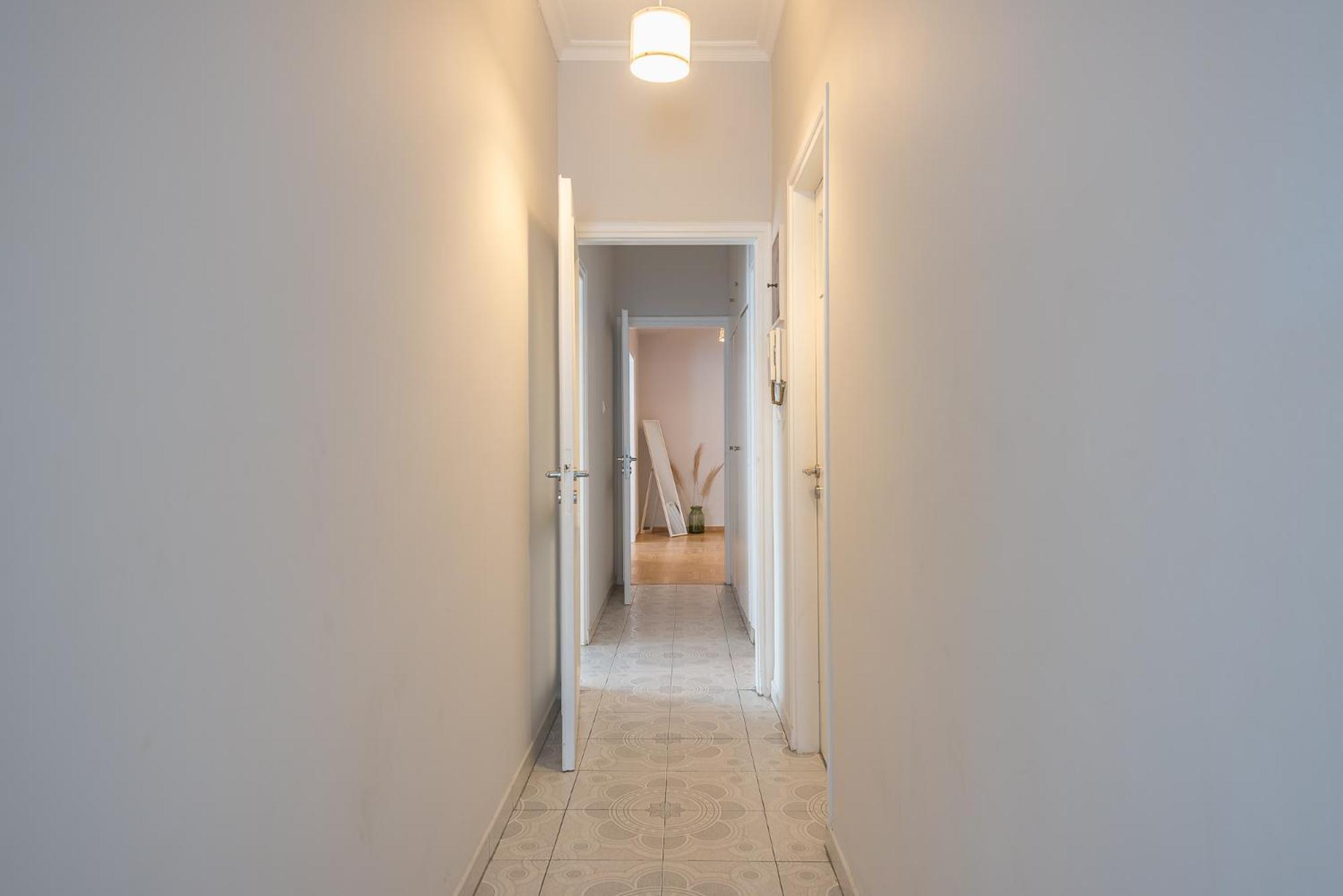 Spacious 2Bds Apt With Acropolis View In Center Athena Bagian luar foto