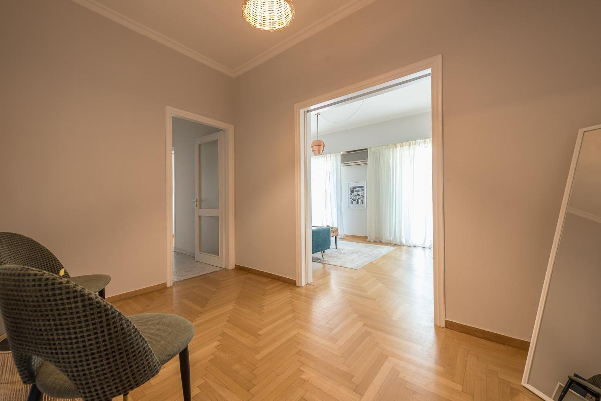Spacious 2Bds Apt With Acropolis View In Center Athena Bagian luar foto
