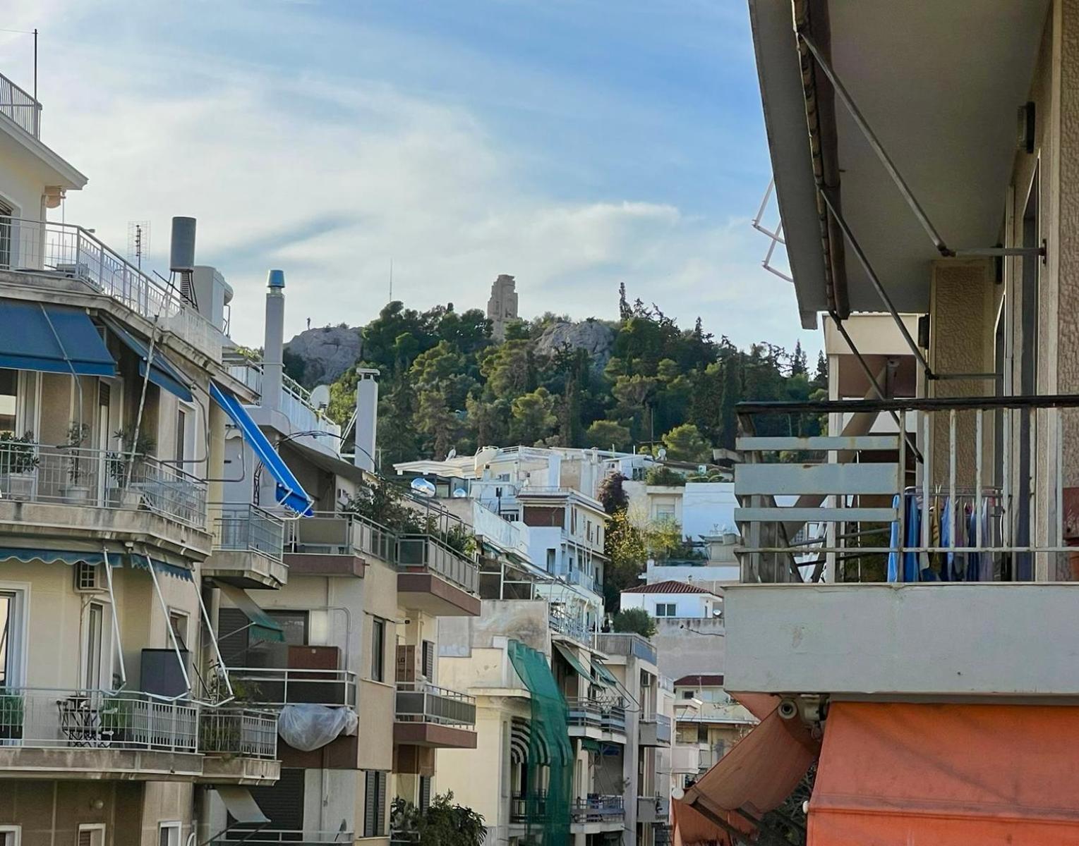 Spacious 2Bds Apt With Acropolis View In Center Athena Bagian luar foto